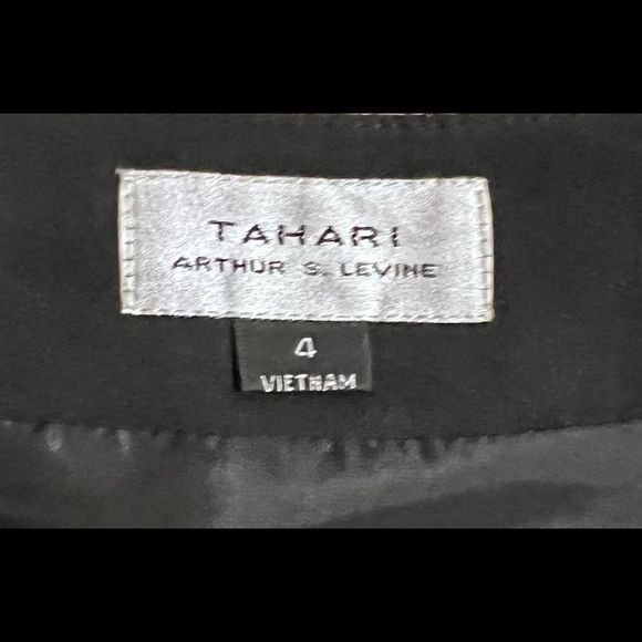 Tahari Arthur Levine Womens Skirt, Black Pencil Lined Straight Career in… - Picture 8 of 11